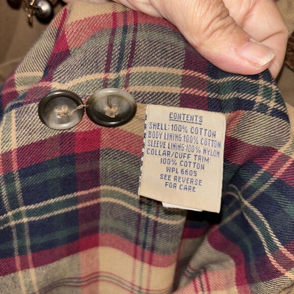 Vintage Dunbrooke Upstream Barn Chore Button Jacket 2XL Lined Pockets Cotton - Picture 8 of 13